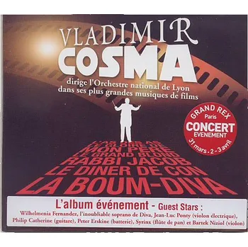 Filmová hudba Vladimir Cosma: Avec L orchestre National (CD)