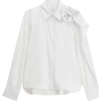 Dámská košile IMPERIAL Rose White košile S Bílá