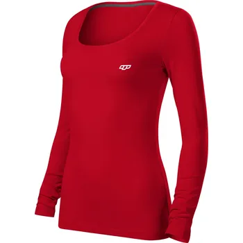 Dámské bavlněné triko TRIMM Brave Lady červené Barva: red, Velikost: S