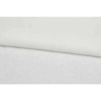 Lněné plátno, čistě bílé, 1.25m, sartor.cz