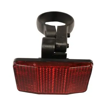 Cyklosvítilna Odrazka zadní Cateye + držák - Červená, 27,2mm