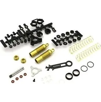 RC model Rear Shock set Kyosho Turbo Optima - Mid (2) Gold - expresní doprava