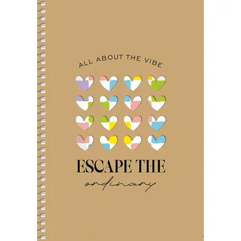 Blok Kroužkový blok SHKOLYARYK Perfect - A5, čistý, 96 listů, mix motivů