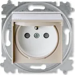 ABB LEVIT venkovní zásuvka IP44 s víčkem, macchiato/bílá 6619H-A06997 18