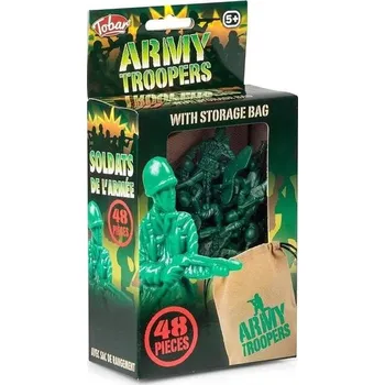 Figurka Vojáci - sada 48 plastových figurek