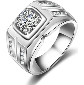 Šperk Pánský prsten se zirkonem 9