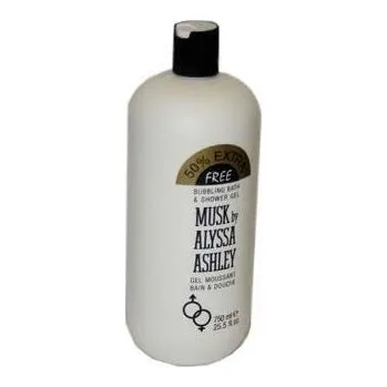 Koupelová kosmetika Alyssa Ashley Musk Bubbling Bath & Shower Gel 750 ml UNISEX
