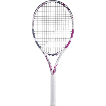 Tenis Tenisová raketa pro pokročilé BABOLAT-EVO AERO LITE PINK STRUNG CV Bílá