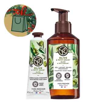 Sada péče o ruce Oliva & petit grain Bain de Nature od Yves Rocher