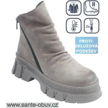 Dámská zdravotní obuv SANTÉ AZ/113 TAUPE vych. obuv vel.37-41, --- - 39