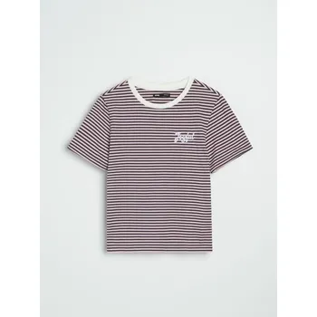 Sinsay - Pruhované tričko - vícebarevná - 461FG-MLC - 461FG-MLC-XL
