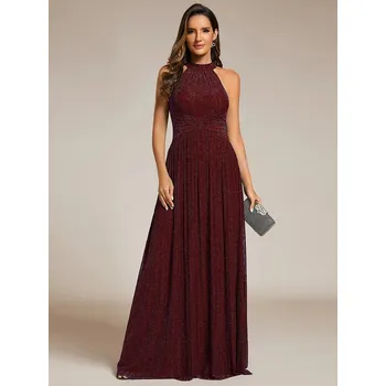 Dámské šaty Ever Pretty společenské šaty bordové 41961 *Velikost: XXXL / 46 / 14 / 18