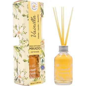 Aroma difuzér La Casa de los Aromas, Mikado Intenzivní vonné tyčinky Vanilla 100ml