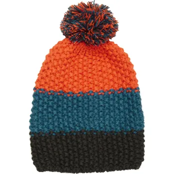 Čepice Dětská zimní čepice COLOR KIDS-Hat - Colorblock, legion blue Modrá 52 cm