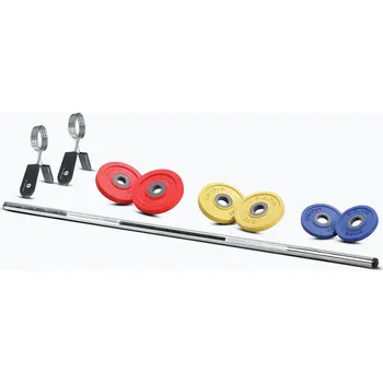 Činka s kotouči Sveltus Kit Pump 8 kg multicolor