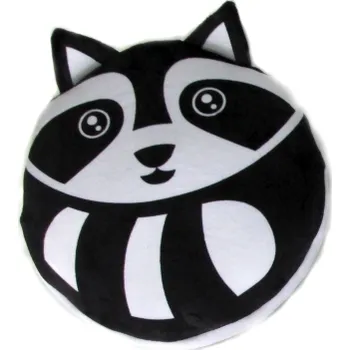 plyšák Černobílý polštářek mýval