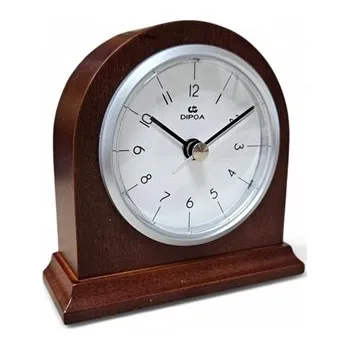Hodiny Hodiny stolní dřevěné Dipoa SN105DB + Dárek zdarma