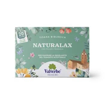 Čaj Valverbe Naturalax BIO bylinný čaj 20 sáčků 40 g