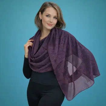 Šátek Dámský šátek 90 x 175 cm FLORA- 18