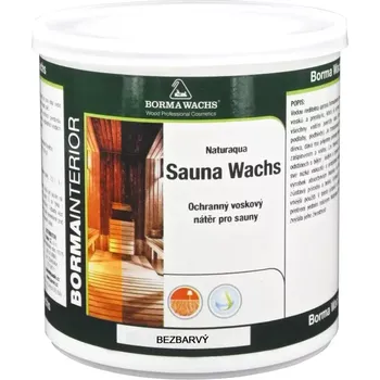 Saunový vosk - bezbarvý - 750 ml