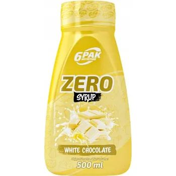 Sirup Sirup 6Pak Nutrition Zero s příchutí bílé čokolády 500 ml