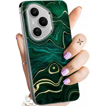 Pouzdro na mobilní telefon Zadní Kryt Hello Case pro Honor 400 Pro zelené