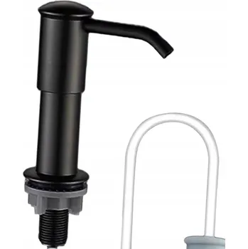 Dávkovač z nerezová ocel černý 2000 ml