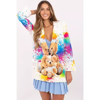 Dámské sako Námořnictvo DHJ MA 18525 22.18 ecru jedna velikost