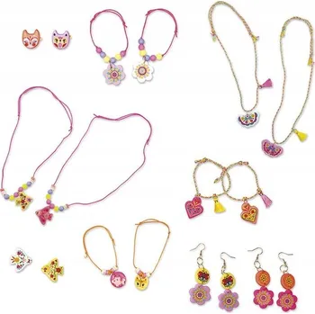 kreativní sada Kreativní sada na výrobu šperků Přátelské drahokamy, 8 let+, Janod