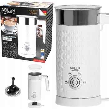 Příslušenství pro přípravu kávy Napěňovač mléka Adler Bílý (AD 4494)