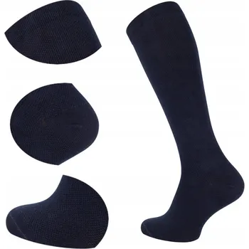 Pánské ponožky Podkolenky Ponožky ponožky pro cestovatele kompresní 39/42, modré