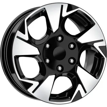 Disk Alu kola Arceo DY1876, 16x6.5 6x130 ET50, černá + leštění (zátěžová)