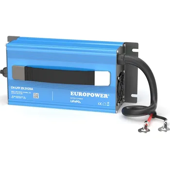 Nabíječka baterií EUROPOWER CH-LFP/24/25 29,2V 25A LiFePO4