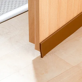 2 těsnění na dveře hnědá Délka 1 m, šířka 3 cm.