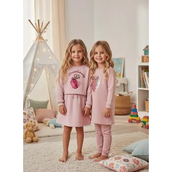 Dívčí oblečení Teplákové šaty 2v1 s mikinou Mayoral - 1504927054 Veľkosť: 140