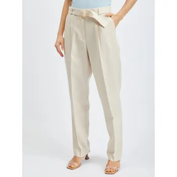 Béžové dámské kalhoty ORSAY - Dámské Orsay krémová 2265863