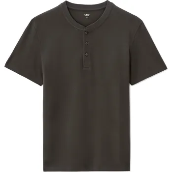 Pánské oblečení Unisex triko s krátkým rukávem Celio kaki 3504977