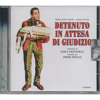 Filmová hudba Zatčen na hranicích (soundtrack - CD) Detenuto In Attesa Di Giudizio - In Prison Awaiting Trial