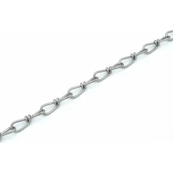 Řetěz Řetěz uzlovaný DIN 5686 K25/2,2 Materiál: Nerez 1.4303, Nerezové řetězy - svazek / metr: Cena za 1 m