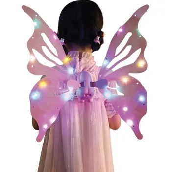 Karnevalový doplněk Sparkys 32AI-AD85047E motýlí křídla se zvukem a světlem