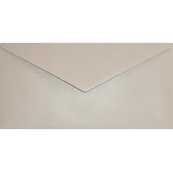 Obálka Perleťové obálky DL Aster Met. Sand béžové - 25 Ks.