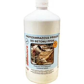 Přísada a plastifikátor Přísada protizámrazová do betonu PPDB, 1 L, SILCO