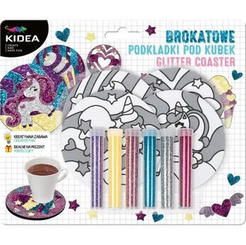 kreativní sada Brokátové podložky Zvířátka KIDEA