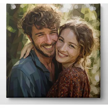 Dětské zboží FOTOOBRAZ GEOMETRIC na plátně - z vlastní fotografie - 30x40 cm - CZ výroba