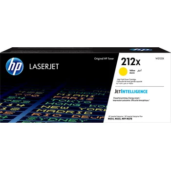 Tiskárna HP 212X High Yield Yellow Original LaserJet Toner Cartridge (10,000 pages)
