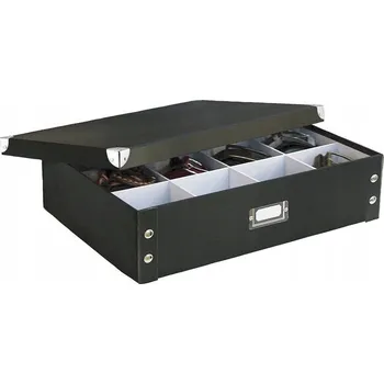 Úložný box Krabice s víkem na oblečení, černý