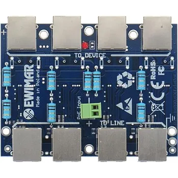 Rozvaděč Modul LAN s přepěťovou ochranou PRO s funkcí InPoE EWIMAR PTF-54-PRO/InPoE