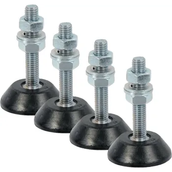 Příslušenství pro klimatizaci Antivibrační patka IVENSIS ISA10 sada 4 ks