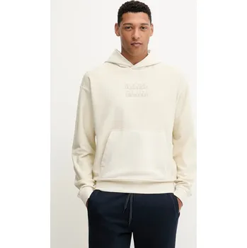 Dámská móda Bavlněná mikina Napapijri B-Comel NP0A88Y8N1J1 béžová 01X, vel. M