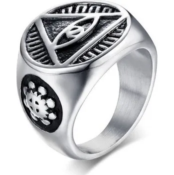 Šperk Pánský prsten Boží oko J1558 stříbrná 12